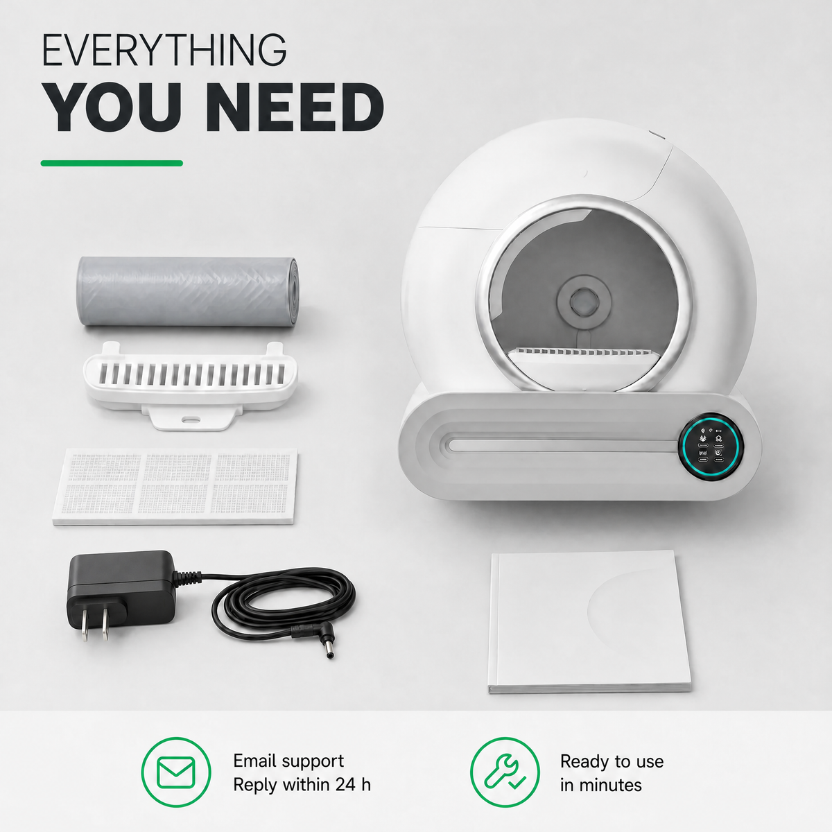 [en:59015903543643] Everything you need in the box