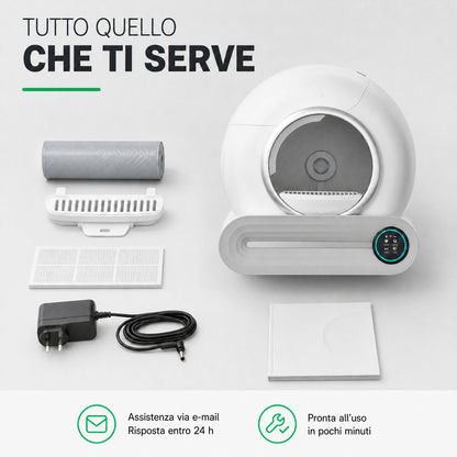 Contenuto della confezione Felandia, assistenza via e-mail